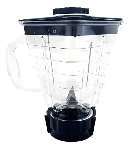 Combo Licuadora Blueware Bted-pack-bw1 1.25l Plástico 550w Color Rojo