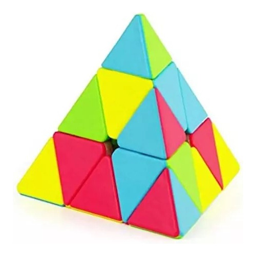 Cubo Rubik Pyraminx Qiyi Stickerless Qiming A Pirámide 3x3x3