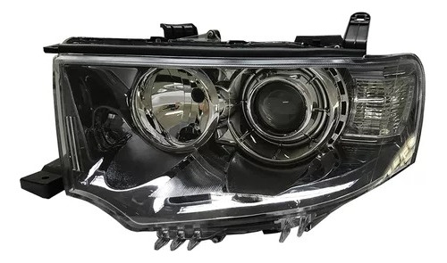 Faro Izquierda  Mitsubishi Montero 2009 A 2013 Negra