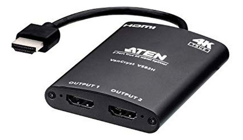 Cable Hdmi - Aten True 4k Hdmi Splitter 2 Port Vs82h, Hdmi 2