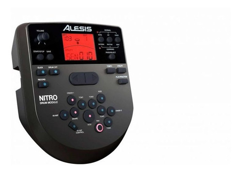 Imagem 11 de 12 de Bateria Eletronica Alesis 300 Sons Nitro Mesh Kick Spec Edit