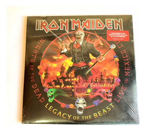 Lp Iron Maiden - Legacy Of The Beast - Live In... (triplo)