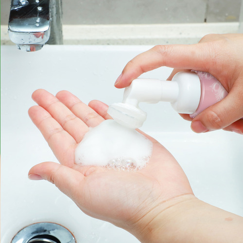 Frasco De Espuma Para Limpeza Facial Mini 4 Unidades