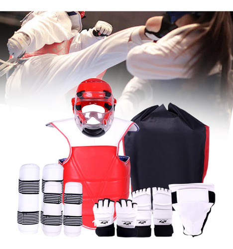 8pcs Taekwondo Spliting Arm Guards Engrosar El Protector L