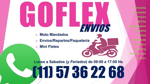 Imagen 2 de 3 de Moto Mensajería/envios/minifletes