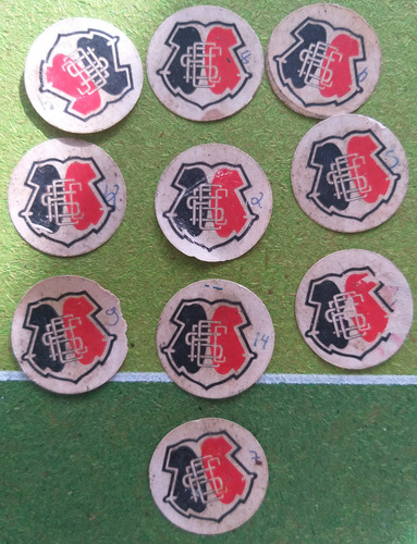Jogo De Futebol De Botão Escudinhos Santa Cruz Canindé (Usado)