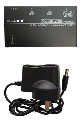 Imagen 2 de 11 de Fuente Alimentación N-audio Ps 400 Phantom Power 48v