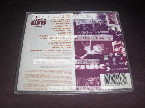 Cirque Du Soleil Viva Elvis The Album Cd Sony 2010 Thalia (Usado)
