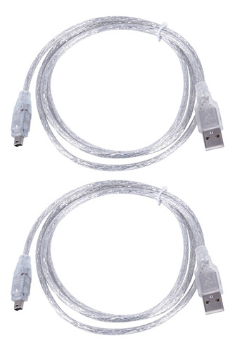 Cable Adaptador Firewire Dv De 1,5 M De Usb A Iee 1394 De 4