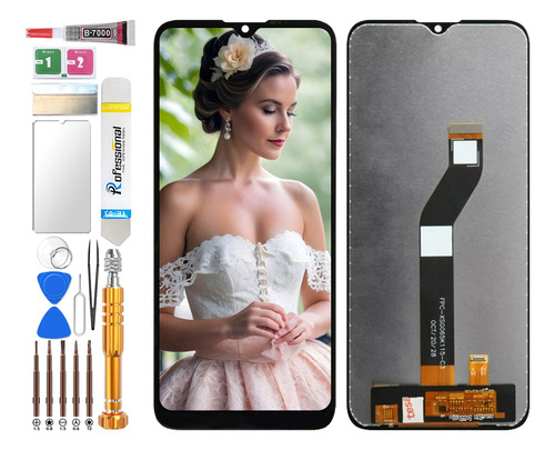 Pantalla Táctil Lcd Para Moto G8 Power Lite Xt2055-2 Xt2055-1 Xt2055 Zahin