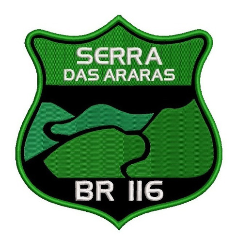 Patch Bordado Termocolante  - Serra Das Araras - Rj