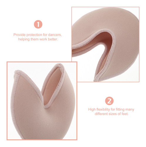 1 Par De Fundas Elásticas Para Los Dedos De Los Pies Para Ba