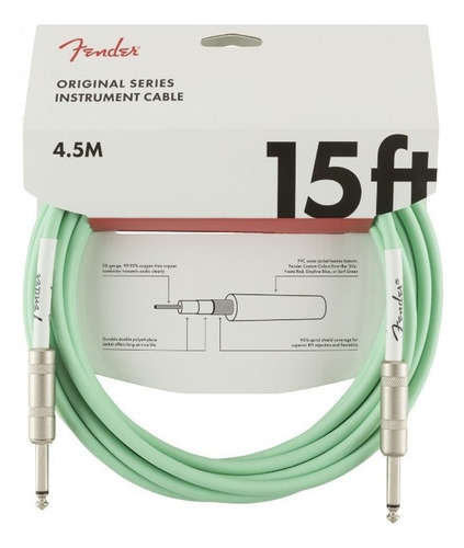  Cables Y Adaptadores De Audio Y Video De 1 Plug A 1 Plug Fender 0990515003 De 4.5m