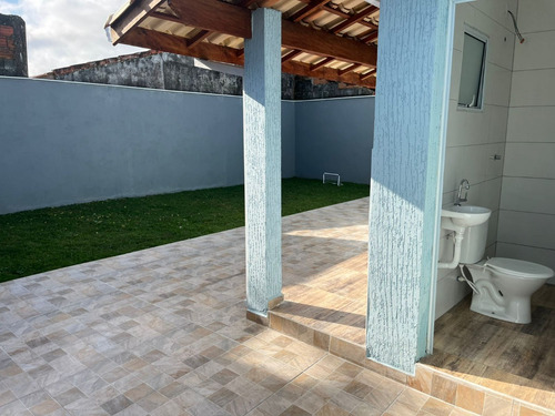 Casa Nova Com Piscina E Três Dormitórios No Cibratel 2 Em Itanhaém Litoral Sul De Sp