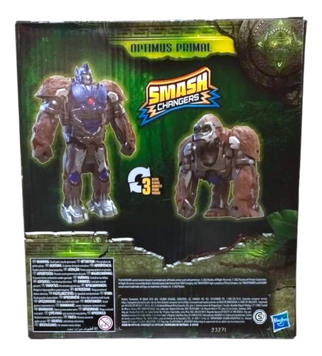 Figura De Acción Hasbro Transformers Optimus Primal