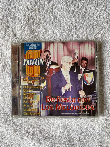 Cd De Fiesta Con Los Melódicos - Cd Manía