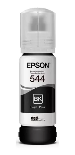 Botella Tinta Negra T544 Original Impresora Epson L3110