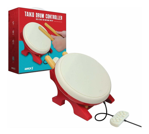 Controlador Taiko Con Baquetas Para Nintendo Switch