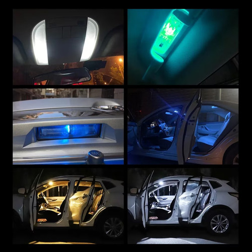 2 Ampolletas Led Cristal Cola De Pez T10 Alta Potencia