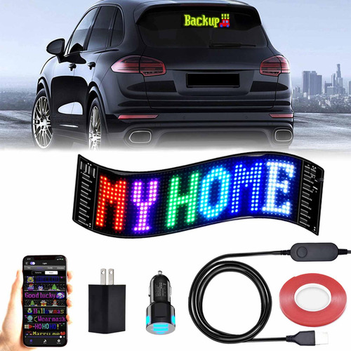 Drivecarjoy Pantalla Led Bluetooth Flexible Ultrafina 2.8 *