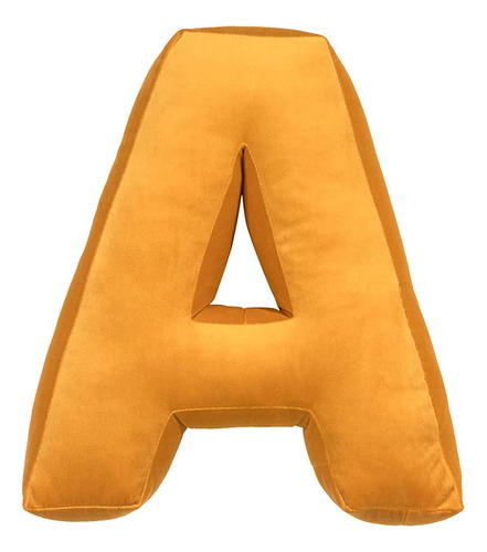 Xslive A-z - Almohada De Terciopelo Con Letras, Cojin Decora