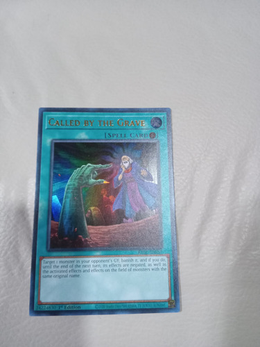 Called By The Grave - Ultra Rare - Yu-gi-oh! Called By The Grave Inglés (Usado)