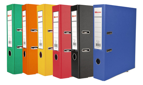 Bibliorato Medoro Pvc A4 1 Unidad Anillos Reforzado Colores Color Azul