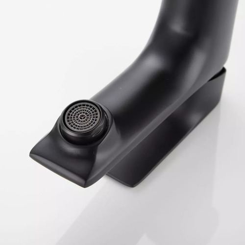 Torneira Banheiro Preto Fosco Inox 304 Monocomando Baixa