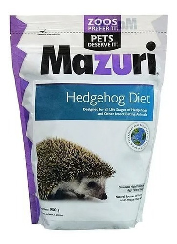 Alimento Erizo Mazuri Premium 500g, Hedgehog Diet