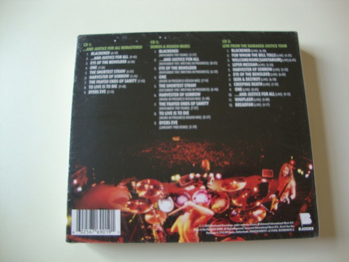 Metallica Cd Triplo - Metallica - Y justicia para todos - Imp