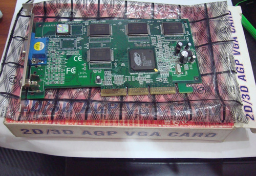 Imagen 2 de 5 de Tarjeta De Video Agp 128 Mb Nueva A Estrenar
