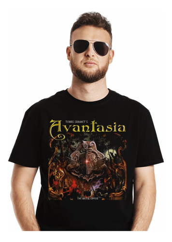 Polera Avantasia The Metal Opera Metal Impresión Directa