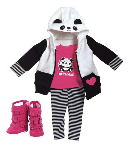 Adora Amazing Girls 18 Ropa De Muñeca Panda Fun (exclusivo D