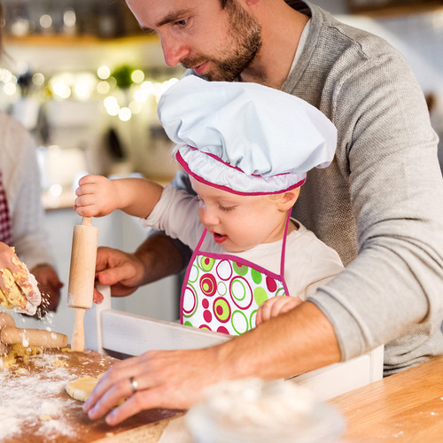 Set De Cocina Para Niños 15 Pcs Con Gorro De Chef Delantal G