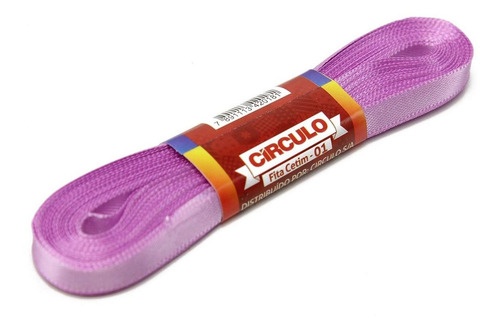 Fita De Cetim N01 10m - Círculo Cor 459-flor