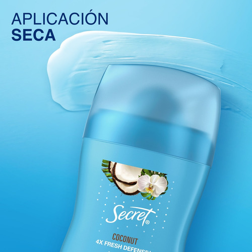 Antitranspirante En Barra Secret Coco 45 G Coco