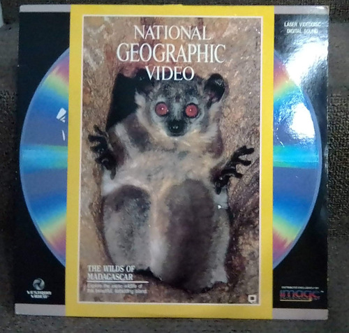 National Geographic Video. The Wilds. Laser Disc Usado. Qqj.