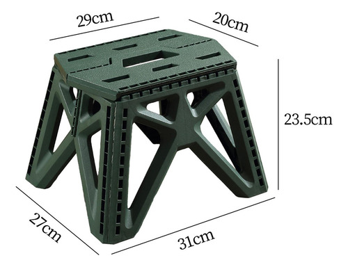 Taburete Plegable Con Escalón, Taburete Con Escalón De