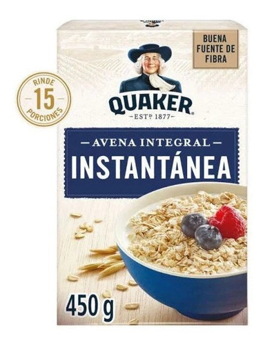 Avena Quaker Instantanea 450gr(1unidad)-super