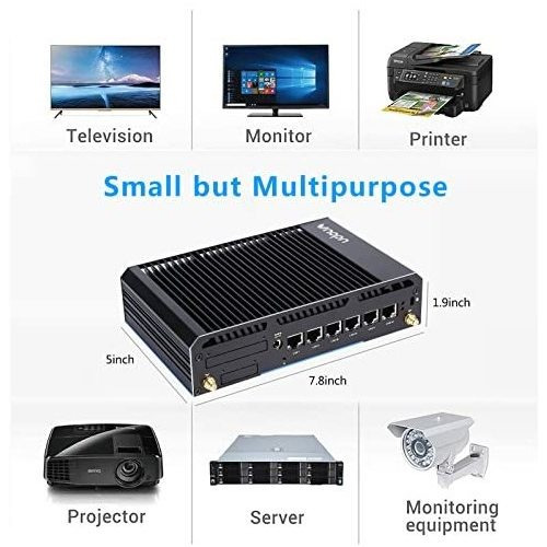 Dispositivo Vnopn Micro Firewall, 6 Puertos Intel Nic Gigabi