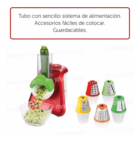 Multirallador Moulinex Para Verduras Dj755gar Moulinex