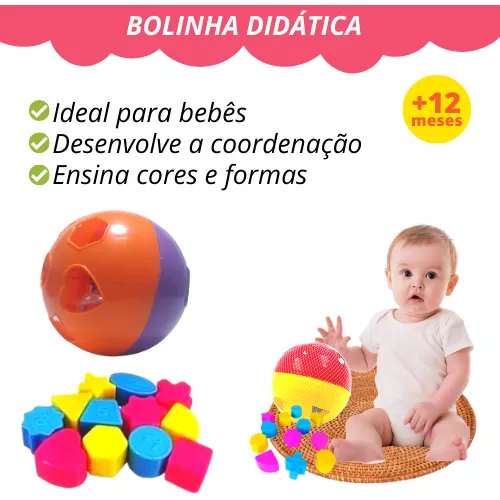 Brinquedos educativos para bebes de 1 ano