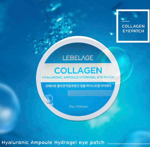 Parches Para Ojos De Hidrogel Colageno Hialuronico 90g (1pz)
