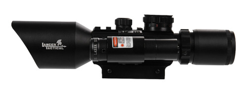 Mira 3-10x42 Lancer Tactical Reticula Mildot Verde Rojo Xtcc