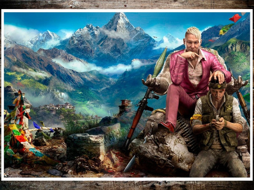 Poster Far Cry 4 47x32cm 200grms