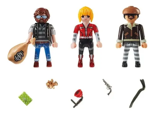 Mu eco Playmobil City Action Set Figuras Ladrones 70670