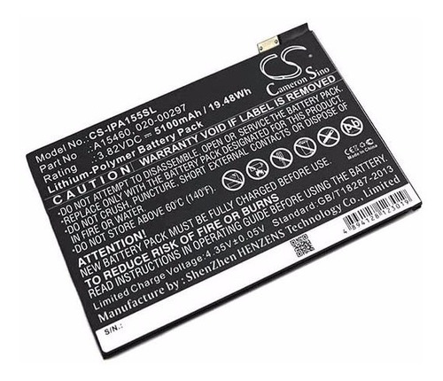 Bateria Para Apple iPad Mini 4 A1538 A1546 A1550 5.2 A1456