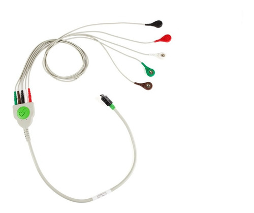 Cable Paciente Holter Pentapolar - 5 Electrodos Eccosur