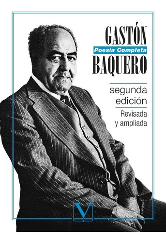Poesia Completa, De Gastón Baquero. Editorial Verbum, Tapa Blanda En Español, 2013