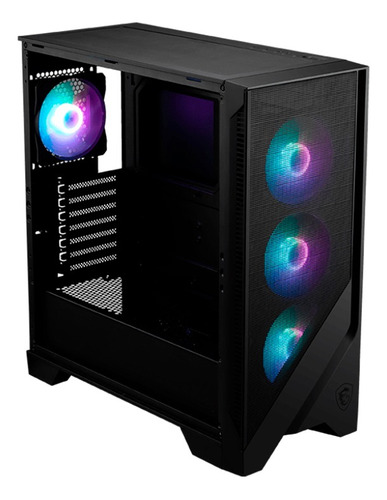 Case Mid Tower Msi Mag Force 320r 7r Atx Usb 3.2 Sin Fuente 